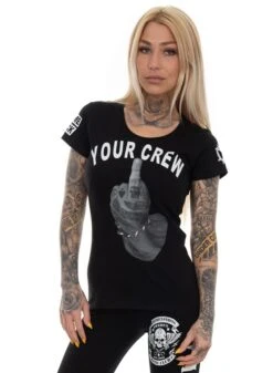 EXc Your Crew Women Tee, Black