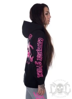 EXc Your Name Hoodie Rosa -Straßenmode Kleidung exc your name hoodie rosa 3