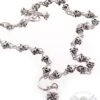 Love & Hate Clean Skull Necklace 63cm