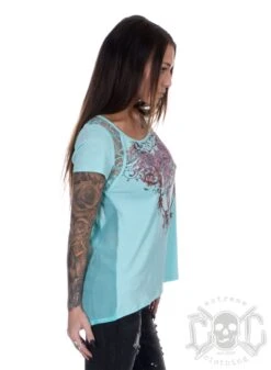 Mint Blue Tee -Straßenmode Kleidung mint blue tee 3