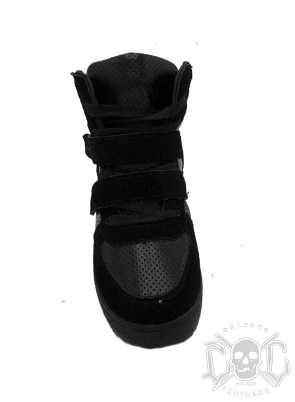 Mix From Italy Black On Black High Shoe 2 Mix From Italy Black On Black High Shoe – Bild 2