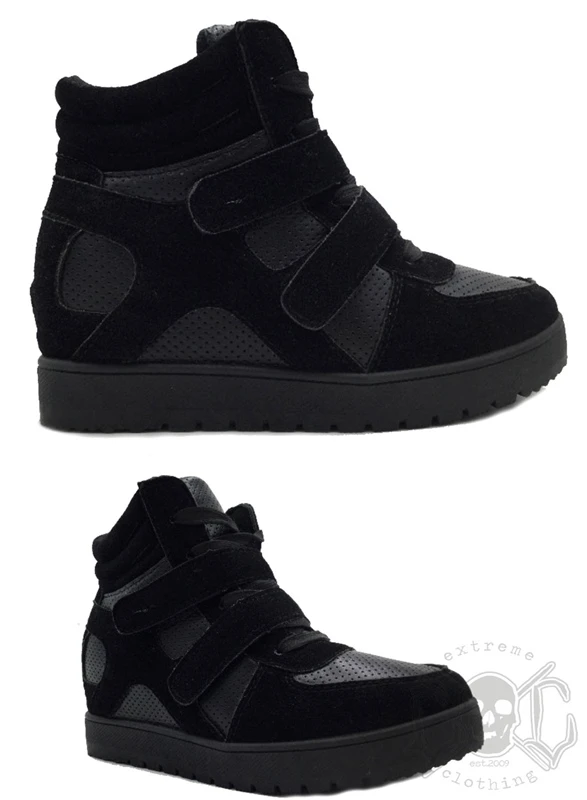 Mix From Italy Black On Black High Shoe 1 Mix From Italy Black On Black High Shoe