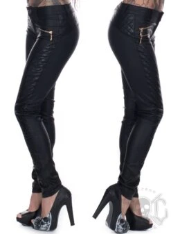 Mix From Italy Black Out Leggings -Straßenmode Kleidung mix from italy black out leggings 2