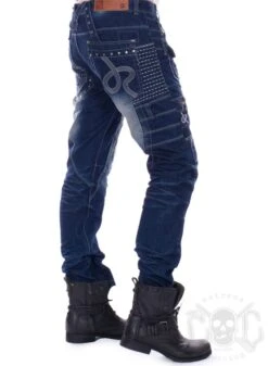 Mix From Italy Blue Wash Jeans -Straßenmode Kleidung mix from italy blue wash jeans 2