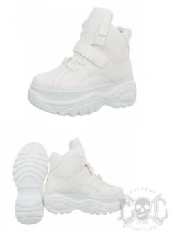 Mix From Italy High Sneakers, White