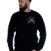 Rebel For Life AK47 Unisex Sweatshirt, Black