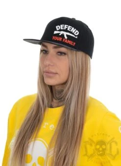 Rebel For Life Defend Your Family Cap, Dark Camo