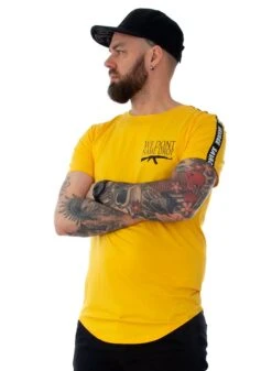 Rebel For Life We Don´t Name Drop Savage Men Tee, Gul