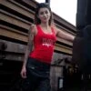 Rebel For Life We Don´t Name Drop Tank, Red