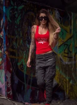 Rebel For Life We Don´t Name Drop Tank, Red 5 Rebel For Life We Don´t Name Drop Tank, Red -Straßenmode Kleidung rebel for life we dont name drop tank red 2