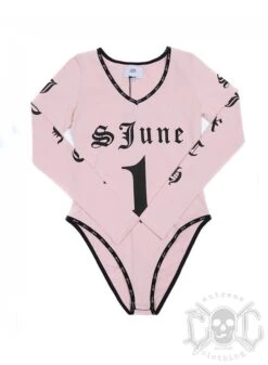 Sixth June Gothic Body Stone Pink -Straßenmode Kleidung sixth june gothic body stone pink 4