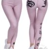 Sixth June Gothic Leggings Stone Pink