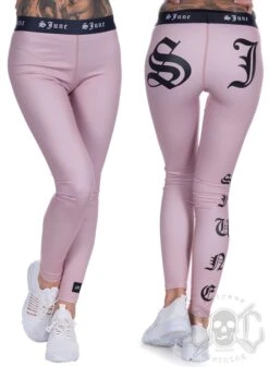 Sixth June Gothic Leggings Stone Pink