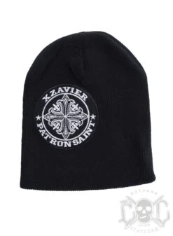 Xzavier Patron Saint Beanie, Black